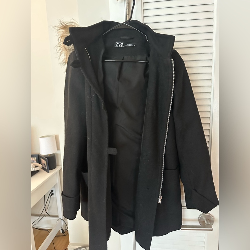 Zara Women’s Black Coat